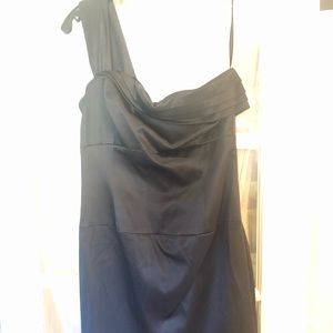Black Halo one shoulder dress BNWT